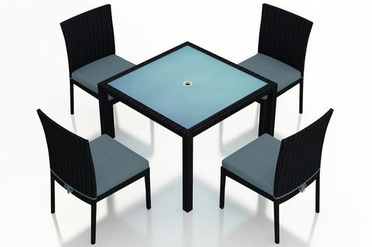 Harmonia Living Outdoor Sets Harmonia Living - Urbana 5 Piece Dining Set