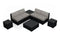 Harmonia Living Outdoor Sets Harmonia Living - Urbana 8 Piece 4-Seat Sectional Set