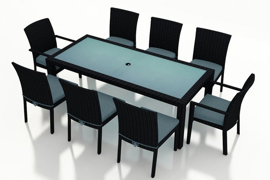 Harmonia Living Outdoor Sets Harmonia Living - Urbana 9 Piece Dining Set