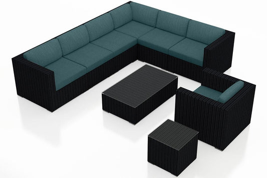 Harmonia Living Outdoor Sets Harmonia Living - Urbana 9 Piece Sectional Set