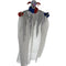 Haunted Hill Farm - 45-In. Spooky the Spinning Animatronic Clown, Indoor or Covered Outdoor Halloween Decoration, LED Eyes
