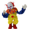Haunted Hill Farm - 2-Ft. Bobo the Talking Animatronic Clown, Indoor or Covered Outdoor Halloween Decoration, Red LED Eyes
