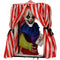 Haunted Hill Farm - Crimson the Talking Clown, Hanging Halloween Decoration, Indoor or Covered Outdoor Display, Red LED Eyes