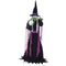 Haunted Hill Farm - 6-Ft. Tall Motion-Activated Fortune Teller Witch by SVI, Premium Talking Halloween Animatronic, Plug-In