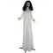 Haunted Hill Farm - Life-Size Animatronic Bride, Indoor/Outdoor Halloween Decoration, Flashing Red Eyes, Poseable