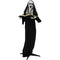 Haunted Hill Farm - Life-Size Animatronic Witch, Indoor/Outdoor Halloween Decoration, Flashing Green Eyes, Talking