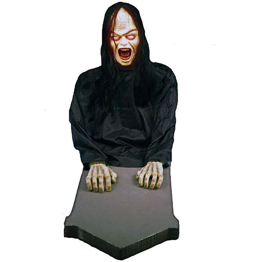 Haunted Hill Farm - Resurrection Mary by Tekky, Premium Halloween Animatronic for Indoor or Covered Outdoor, Battery Operated