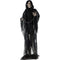 Haunted Hill Farm - Shackles the Grim Reaper with Chain and Rotating Head, Indoor or Covered Outdoor Halloween Decoration