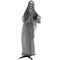 Haunted Hill Farm - 71-In. Ruthless the Mocking Reaper, Indoor or Outdoor Animated Halloween Decoration, Poseable