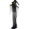 Haunted Hill Farm - 9.5-Ft. Animatronic Witch, Indoor or Covered Outdoor Halloween Decoration, Light-up White Eyes, Poseable