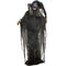 Haunted Hill Farm - 69-In. Standing Witch, Indoor/Covered Outdoor Halloween Decoration, LED White Eyes, Poseable, Phoenix