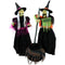 Haunted Hill Farm - Motion-Activated Wicked Cauldron Witches by SVI, Premium Talking Halloween Animatronic, Plug-In
