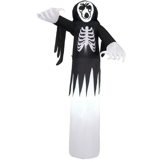 Haunted Hill Farm - 12-Ft. Tall Pre-lit Inflatable Grim Reaper