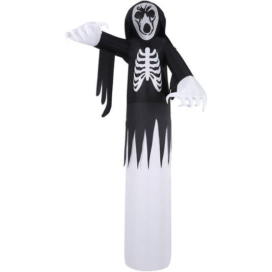 Haunted Hill Farm - 12-Ft. Tall Pre-lit Inflatable Grim Reaper
