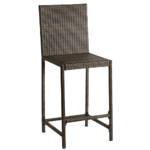 Hiland Bistro Set Hiland Patio Heaters Bistro Patio Set in Dark Brown Wicker