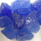 Hiland Fire Glass Hiland Patio Heaters 20lbs Recycled Fire Pit Fire Glass in Ocean Blue