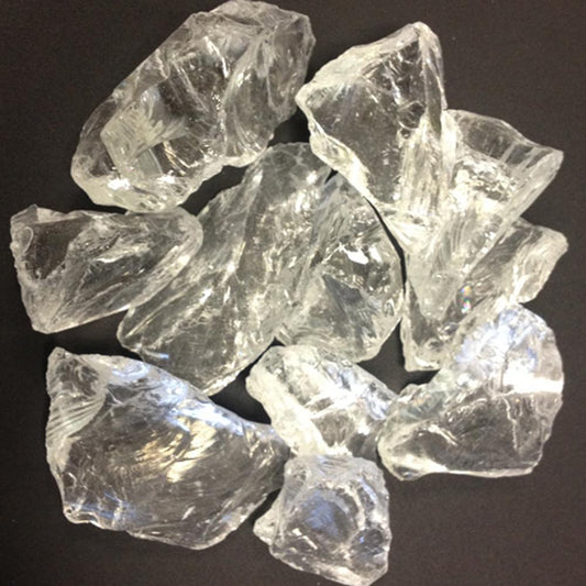 Hiland Fire Glass Hiland Patio Heaters Recycled Fire Pit Fire Glass in Ice