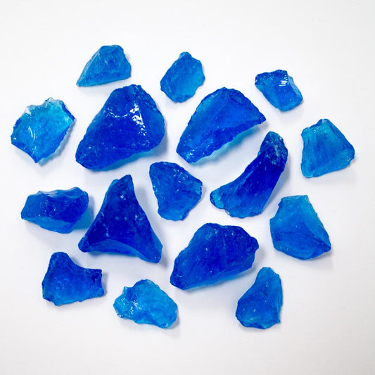 Hiland Fire Glass Hiland Patio Heaters Recycled Fire Pit Fire Glass in Turquoise