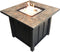 Hiland Fire Pits Hiland Patio Heaters Square Tile Top Fire Pit
