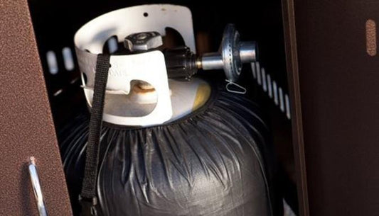 Hiland Hammered Bronze Square Fire Pit with Lid