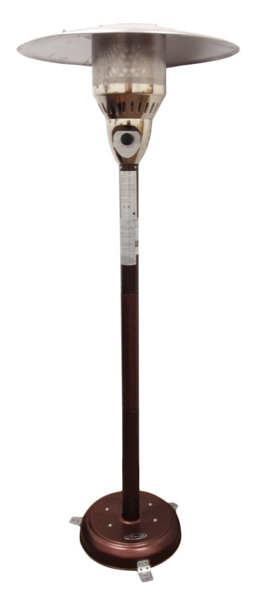 Hiland Natural Gas Patio Heaters Patio Heater Hiland Patio Heaters Outdoor Natural Gas Patio Heater in Hammered Bronze
