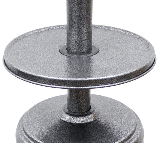 Hiland Patio Heaters Parasol Patio Heaters Hiland Patio Heaters Outdoor Patio Heater in Hammered Silver