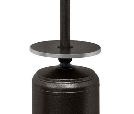 Hiland Patio Heaters Parasol Patio Heaters Hiland Patio Heaters Outdoor Patio Heater with Wheel in Hammered Bronze