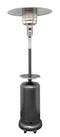 Hiland Patio Heaters Parasol Patio Heaters Hiland Patio Heaters Outdoor Patio Heater with Wheel in Hammered Silver