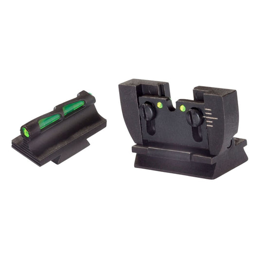HiViz Optics : Sights HIVIZ Interchangeable Front Rear Target Sight Set for Glock