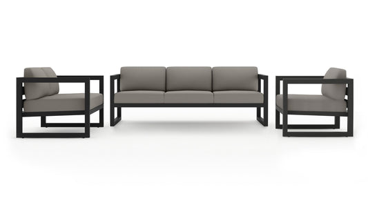Harmonia Living - Avion 3 Piece Sofa Loveseat | HL-AVN-SL-3SLSS