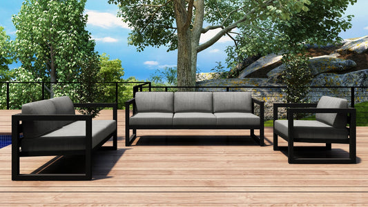 Harmonia Living - Avion 3 Piece Sofa Loveseat | HL-AVN-SL-3SLSS