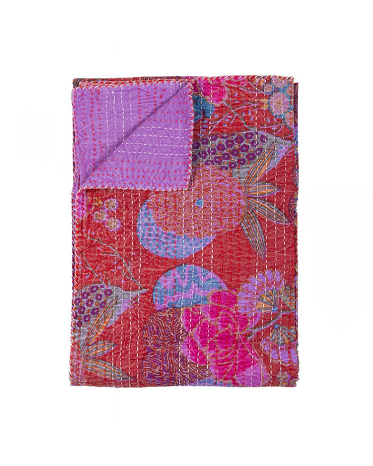 HomeRoots Outdoors Home Decor > Throws 50" X 70" Multi-Colored Eclectic, Bohemian, Traditional - Throw Blankets