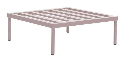 HomeRoots Outdoors Outdoor Chairs Taupe / Powder Coated Aluminum 31.5" x 31.5" x 11" Taupe, Powder Coated Aluminum, Beach Single Base