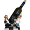 HomeRoots Outdoors Outdoor Decor Multi / Polyresin Fashionable Wine Holder- Chef & Waiter Polyresin