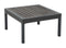 HomeRoots Outdoors Outdoor Furniture > Outdoor Tables Dark Gray / Polyresin & Powder Coated Aluminum 33.5" x 30.7" x 17.1" Dark Gray, Polyresin & Aluminum, Lift-Top Coffee