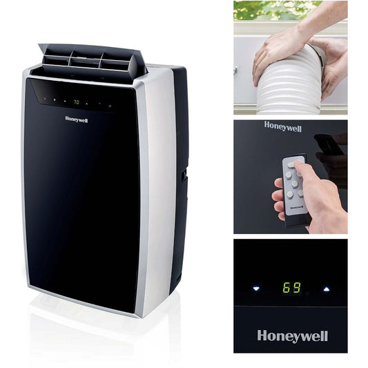 Honeywell Portable A/C Honeywell - 14,000 BTU Heat and Cool Portable Air Conditioner, Dehumidifier & Fan