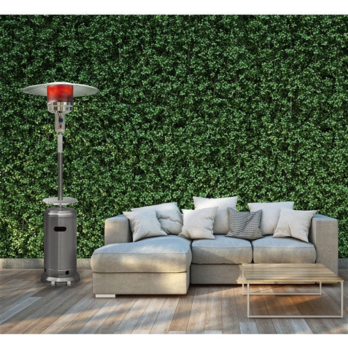 Hanover - Steel Umbrella Patio Heater, 7' tall, Propane, 48,000 BTU - Patio Heaters - H003SS