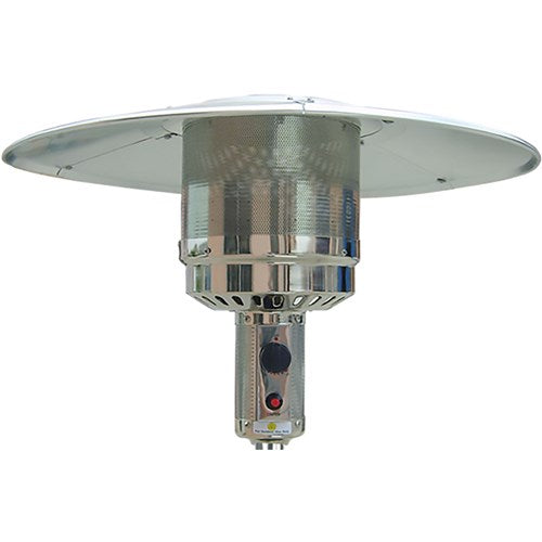 Hanover - Steel Umbrella patio heater, 7" tall, propane, 48,000 BTU with Cover - Patio Heaters - HAN005AB-CV