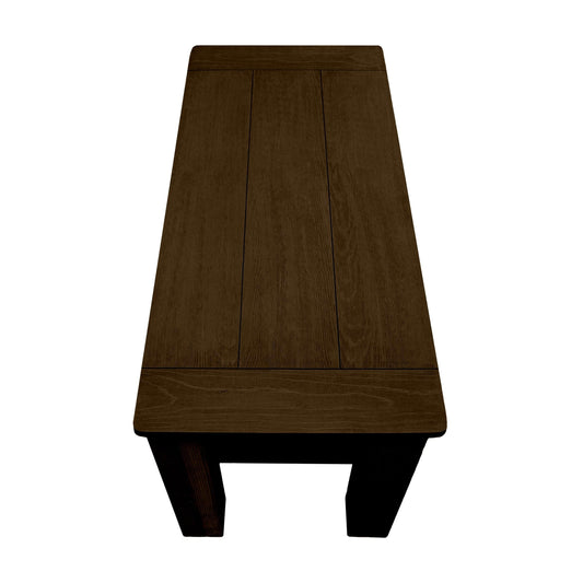 Imperial Game Tabls and Furniture Imperial - 36" Unpadded Storage Bench Dark Chestnut - 26-14278