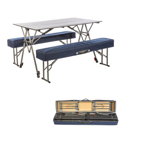 Kamp-Rite Camping & Outdoor : Furniture Kamp-Rite Kwik Set Table with Benches