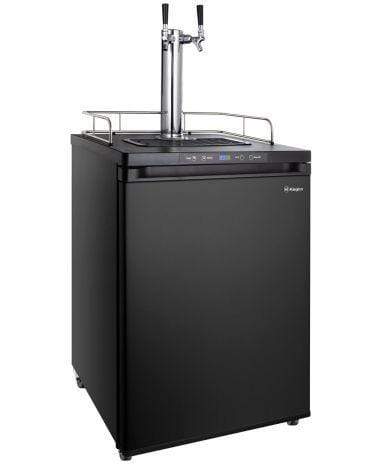 Kegco Beer Refrigeration 24" Wide Cold Brew Coffee Black Kegerator