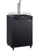 Kegco Beer Refrigeration Single Tap Wide Black Commercial/Residential Kegerator