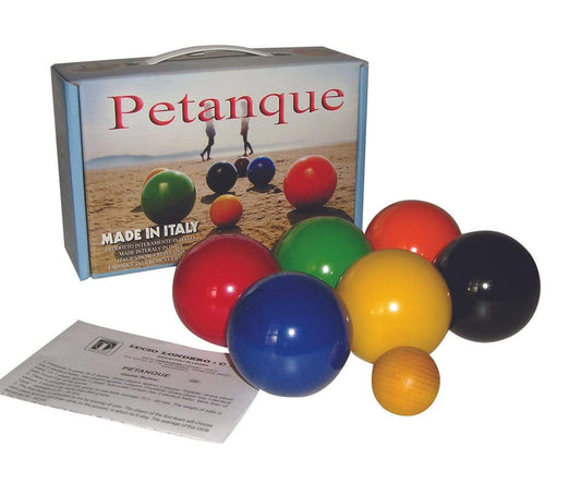 Kettler Yard Games Londero Petanque Solid Beechwood Outdoor Game Set Made in Italy