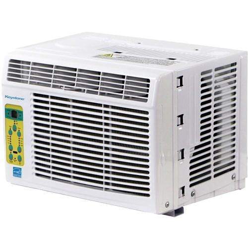 Keystone Window A/C Keystone 8,000 BTU Window-Mounted Air Conditioner with Follow Me LCD Remote Control