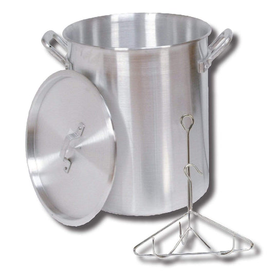 King Kooker Camping & Outdoor : Cooking King Kooker 30PK- 30 Qt. Aluminum Turkey Pot - Rack - Lid