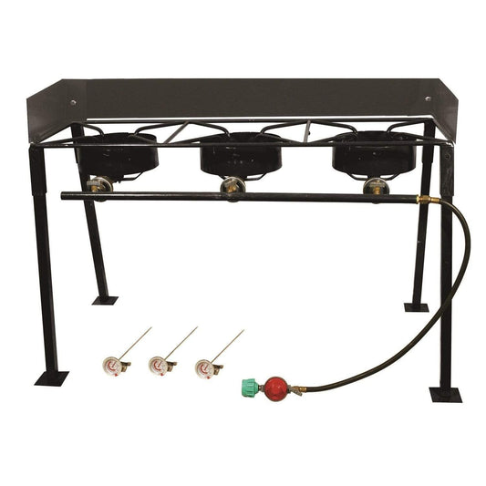 King Kooker Camping & Outdoor : Cooking King Kooker CS42 -25in Triple Burner Outdoor Cooker Pkg