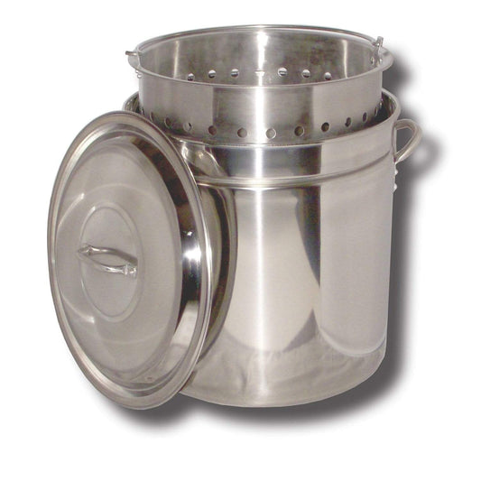 King Kooker Camping & Outdoor : Cooking King Kooker KK36SR-36 Qt. Stainless Steel Pot - Basket - Lid