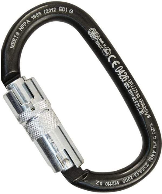 KONG Work & Rescue > Kong Carabiners KONG - KONG STEEL OVAL TL ANSI