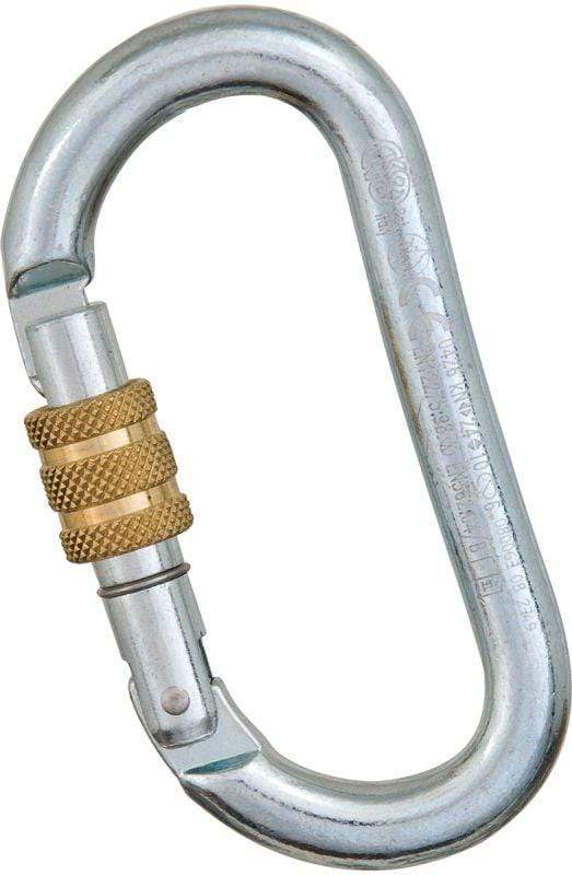 KONG Work & Rescue > Kong Carabiners STEEL OVAL SG KONG - STEEL OVAL KEYLOCK