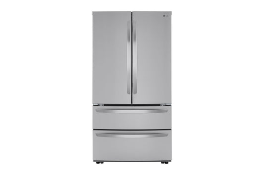 LG - 26.9-cu ft 4-Door French Door Refrigerator with Ice Maker - LMWS27626S